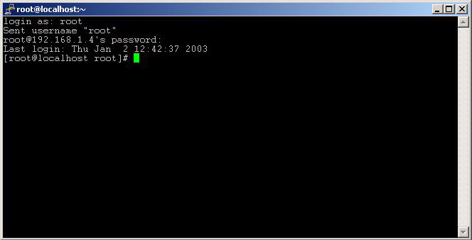 Putty Command Line Console